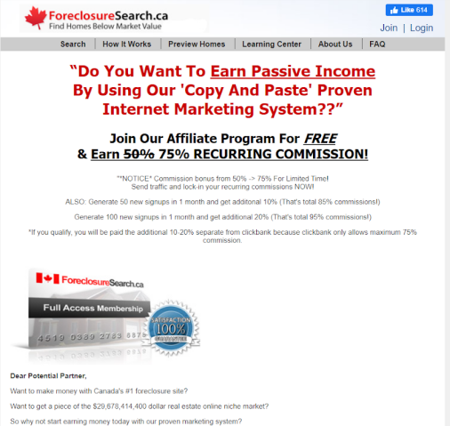 ForeclosureSearch.ca-affiliate-program-web-page