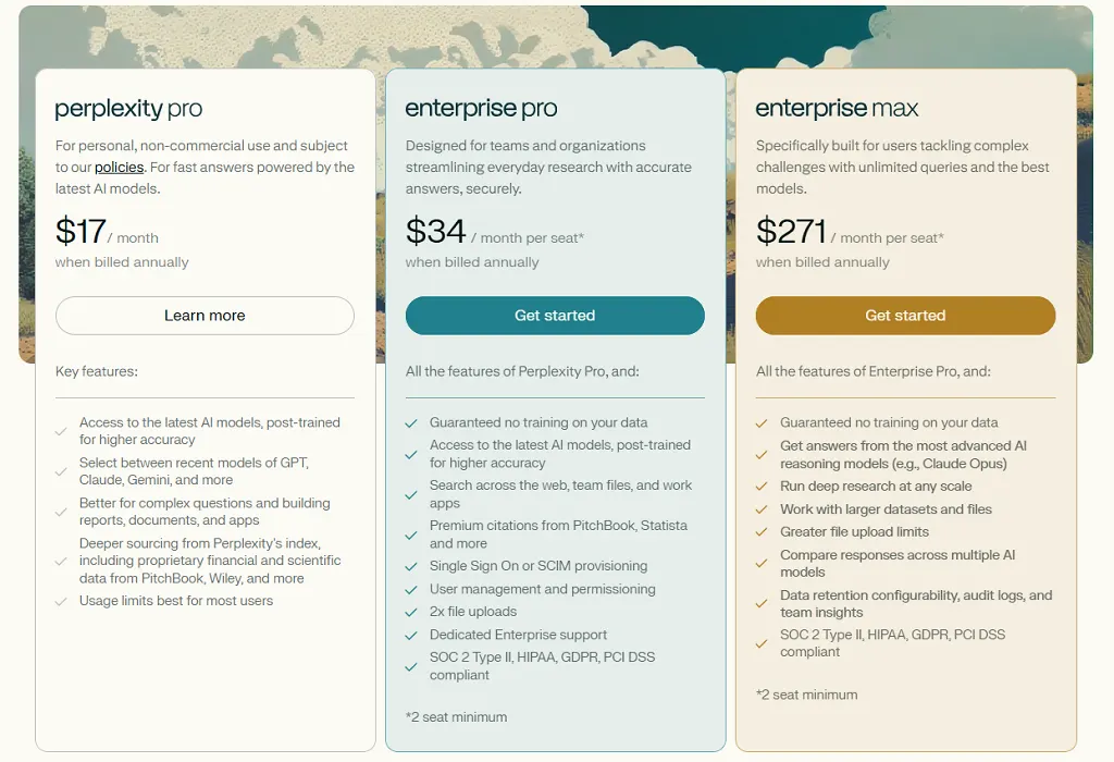 Perplexity Pricing