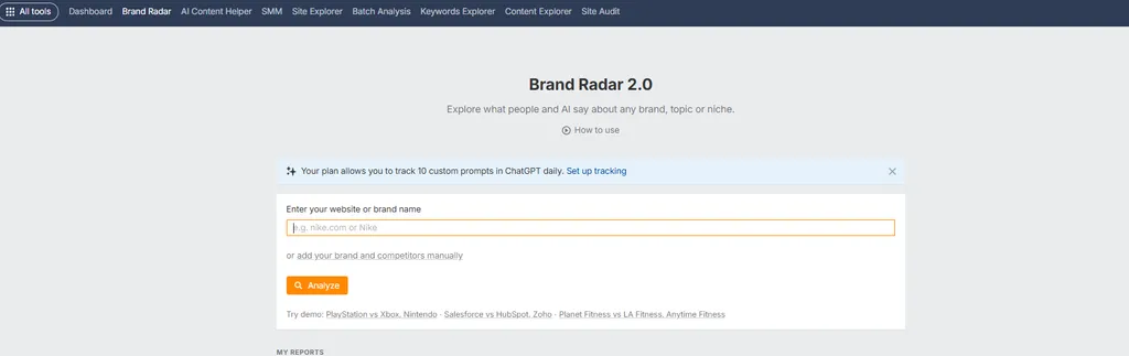 Ahrefs Brand Radar and AI Visibility Review
