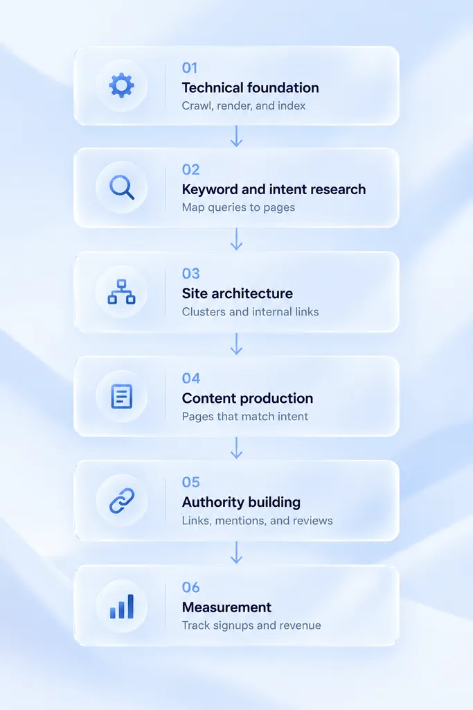The SaaS SEO Framework