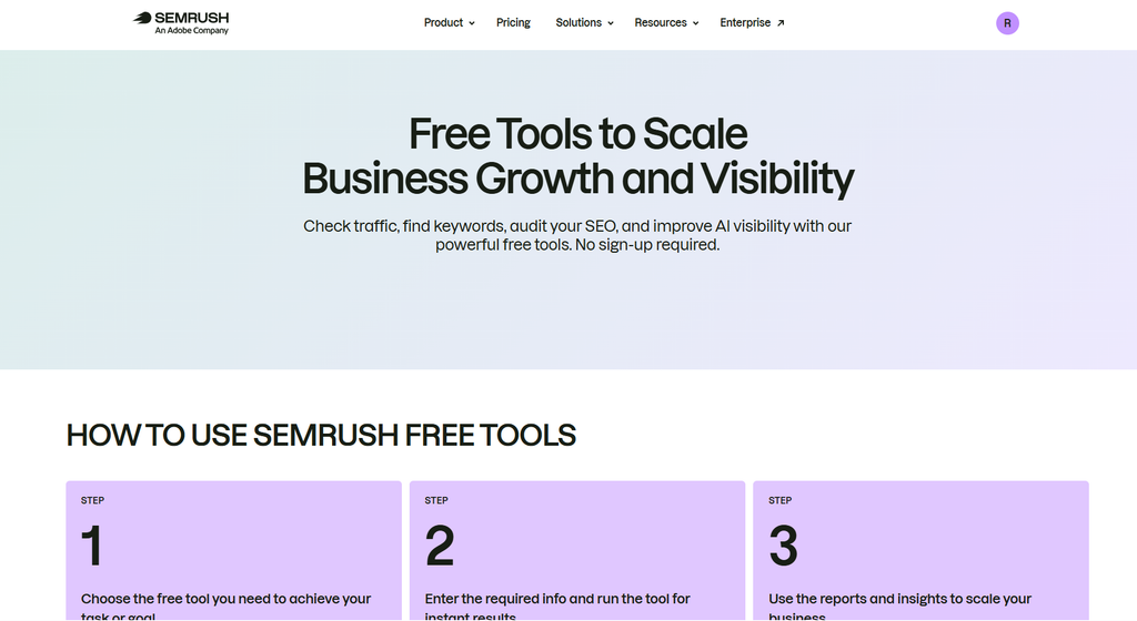 Free tools and calculators (SaaS SEO)