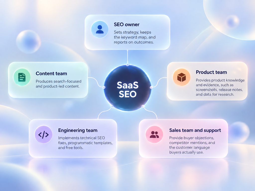 SEO ownership: who does what