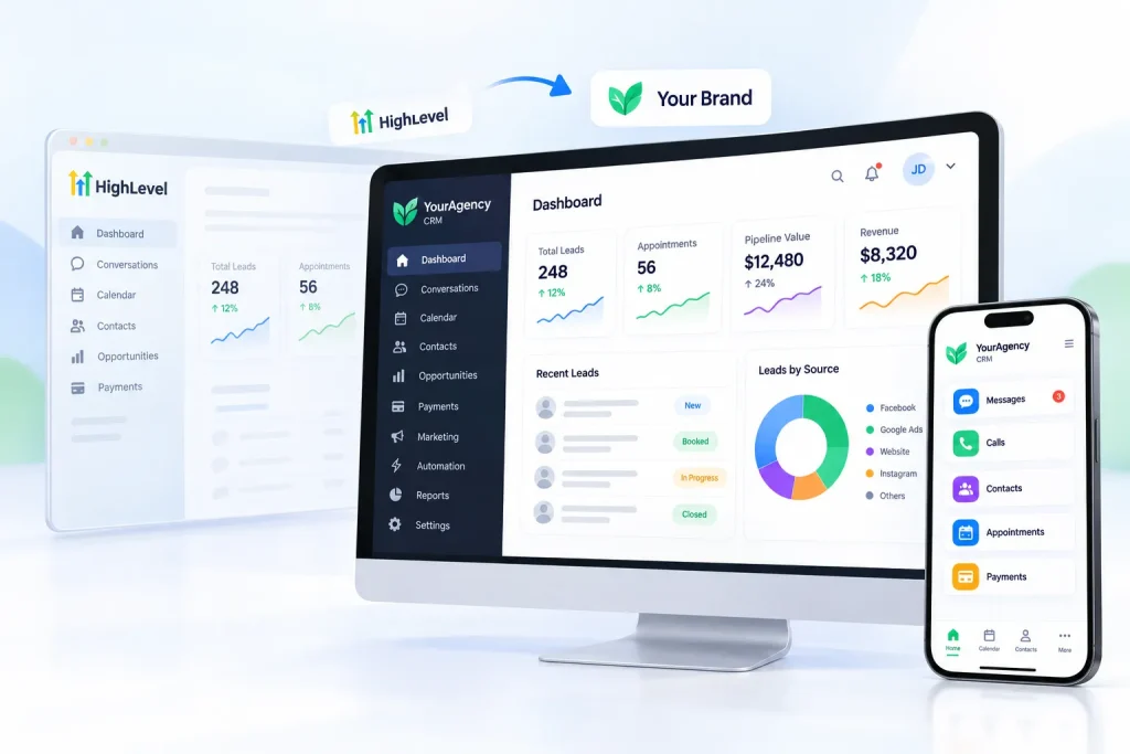 GoHighLevel White Label and SaaS Mode Explained