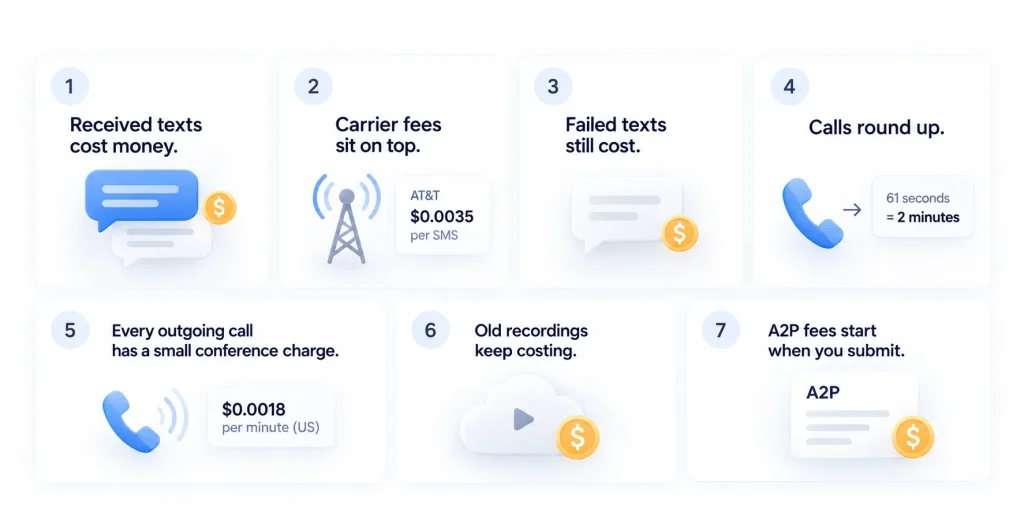 Seven usage charges that catch people out